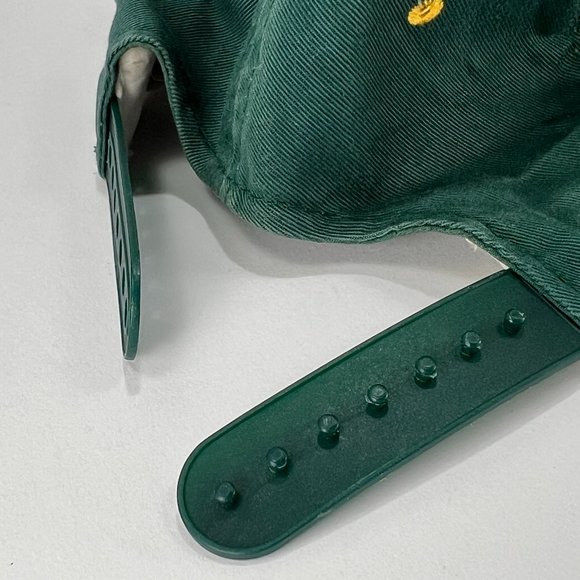 VTG Youngan Kudzu Tulsa Drillers Snapback Baseball Hat Cap Green Gold Mens - Picture 15 of 15